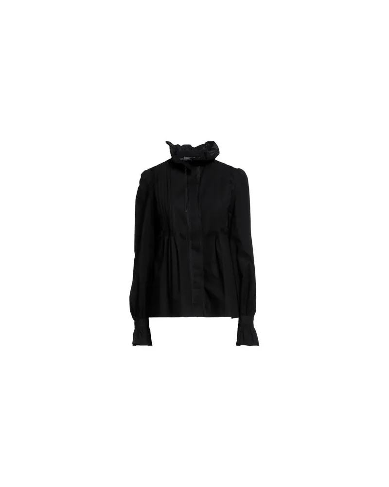 Alberta Ferretti TOPS - Hemdenauf YOOX.COM Schwarz