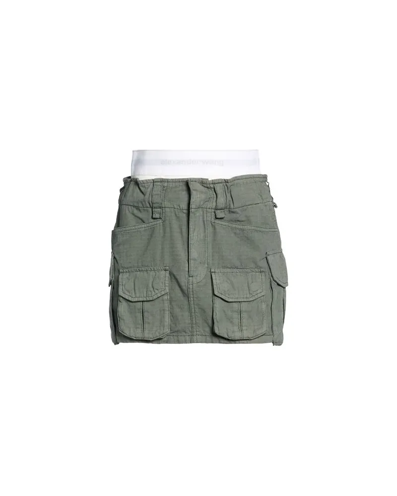 Alexander Wang HOSEN & RÖCKE - Miniröckeauf YOOX.COM Salbeigrün