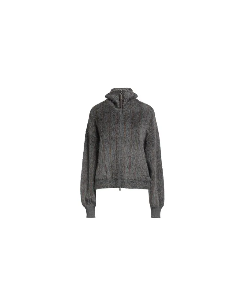 Brunello Cucinelli STRICKWAREN - Strickjackenauf YOOX.COM Grau