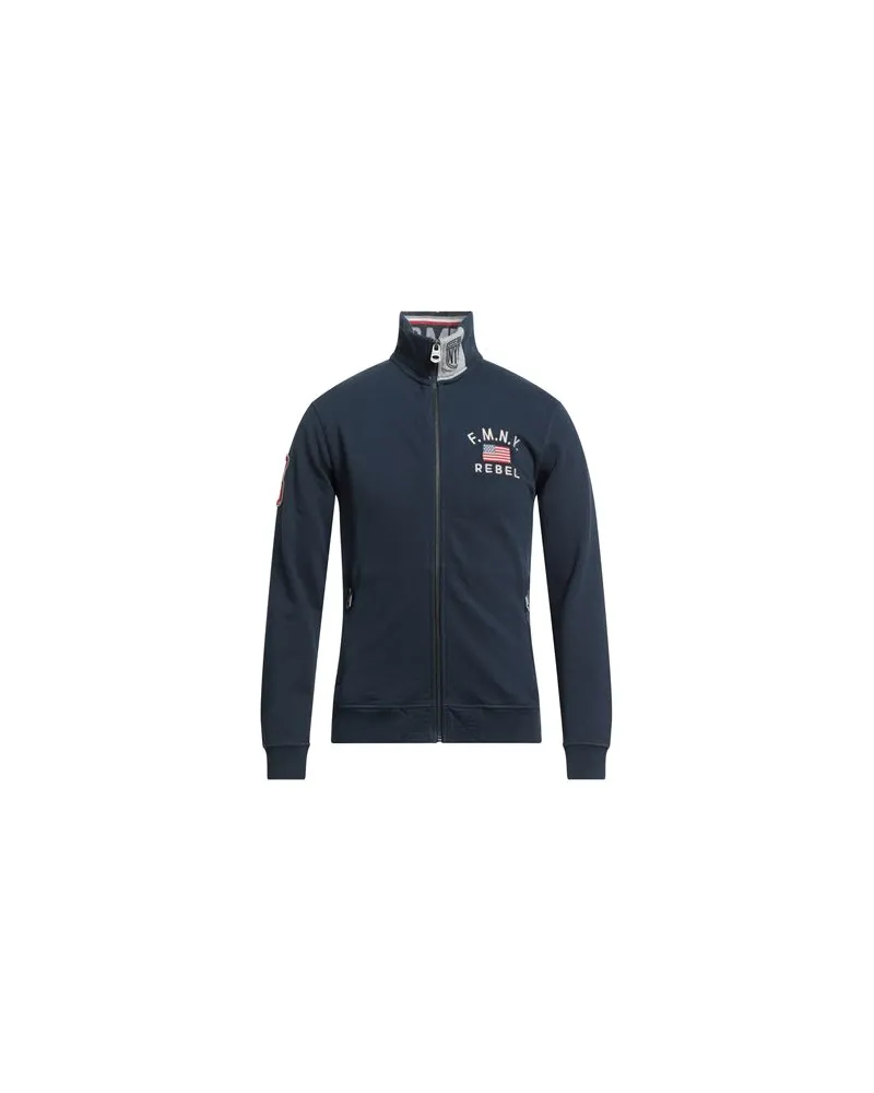 Fred Mello TOPS - Sweatshirtsauf YOOX.COM Nachtblau