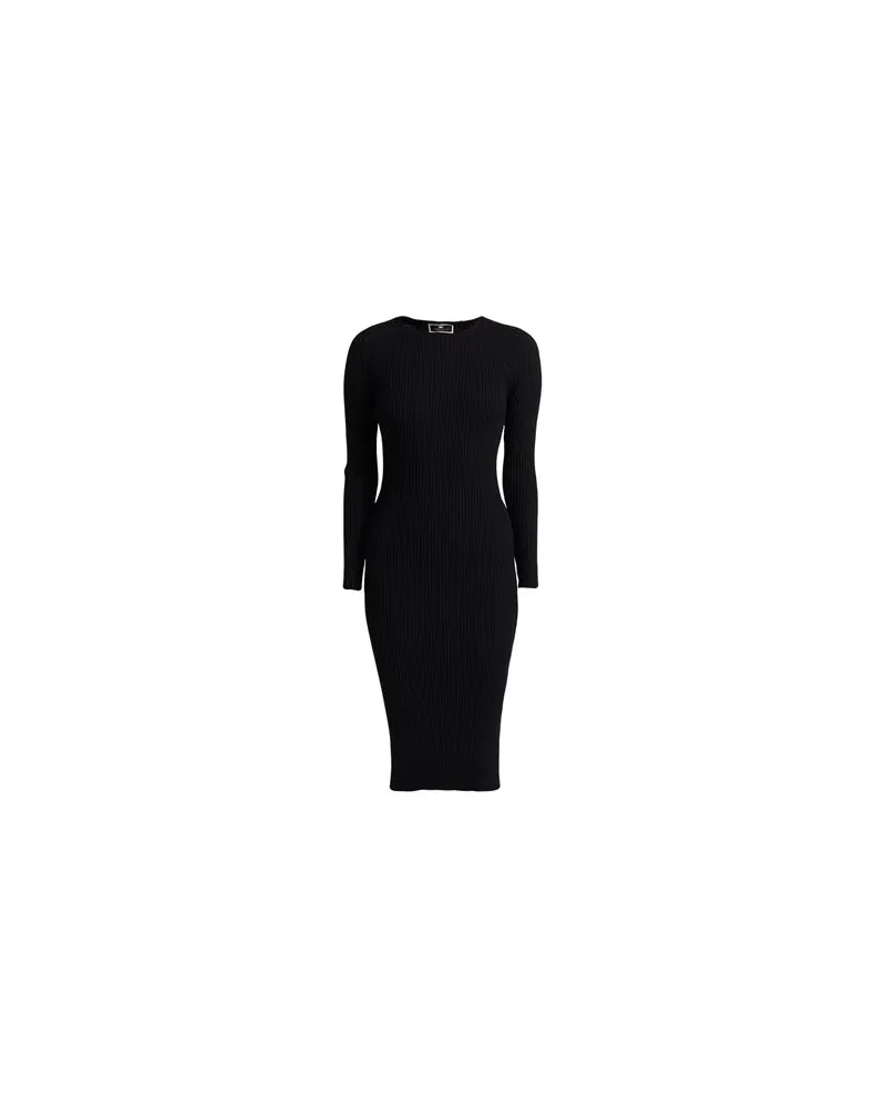 Elisabetta Franchi KLEIDER - Midi-Kleiderauf YOOX.COM Schwarz