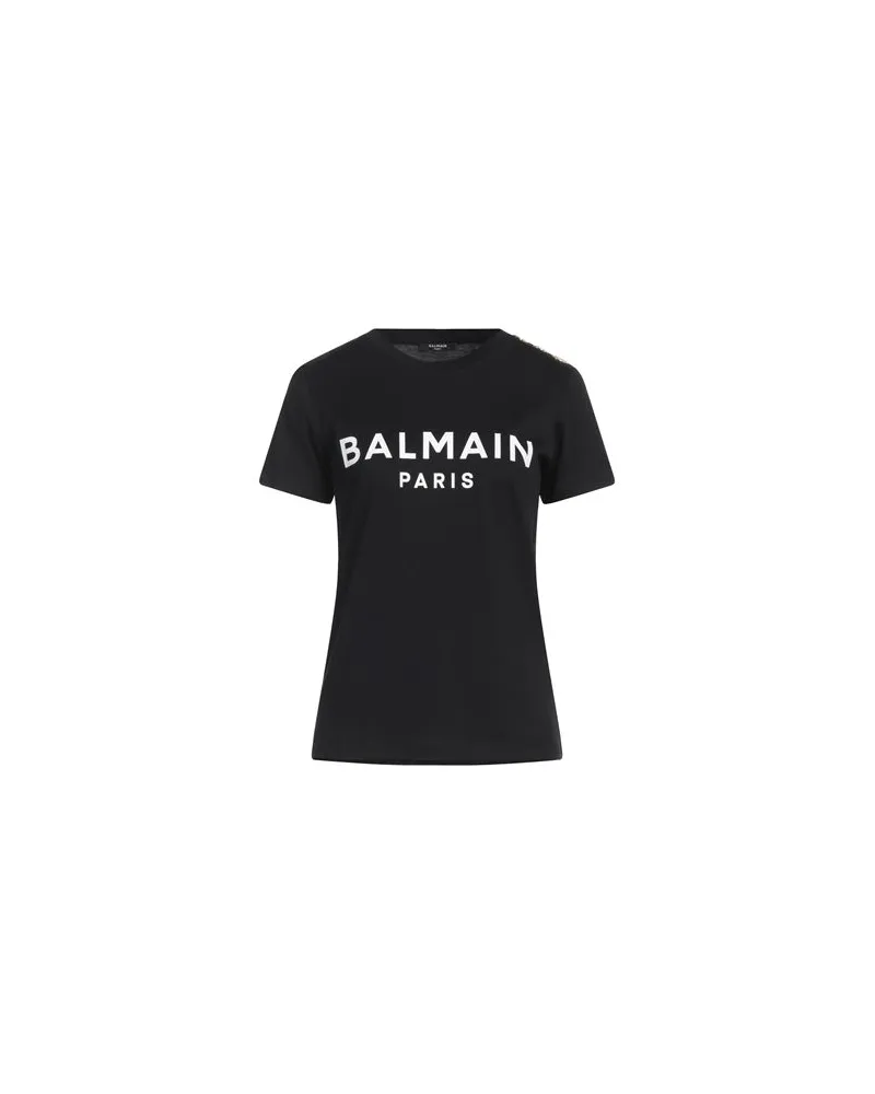 Balmain TOPS - T-shirtsauf YOOX.COM Schwarz