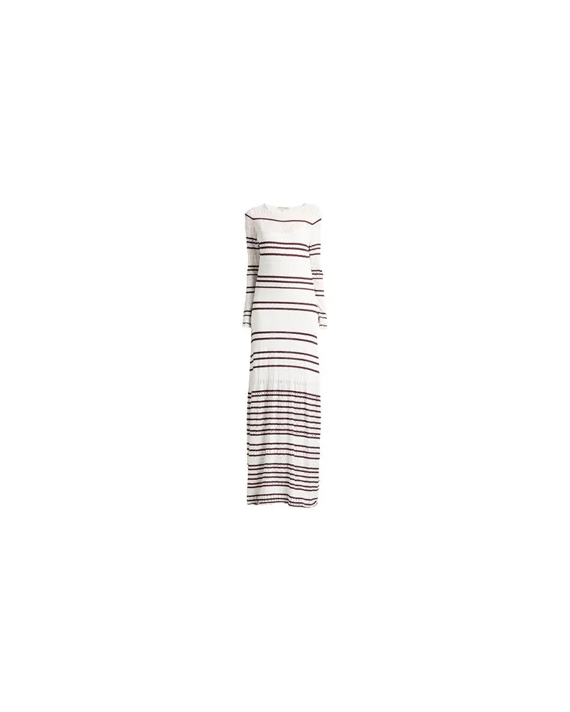 Kocca KLEIDER - Maxi-Kleiderauf YOOX.COM Weiß