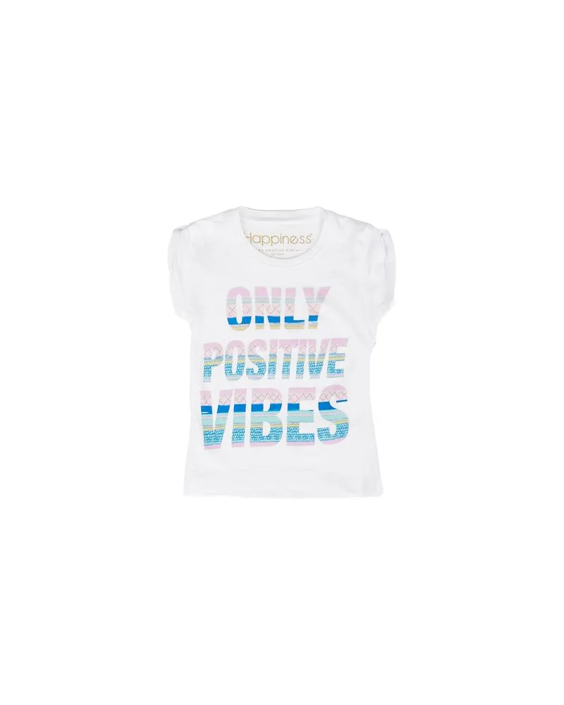 Happiness TOPS - T-shirtsauf YOOX.COM Weiß