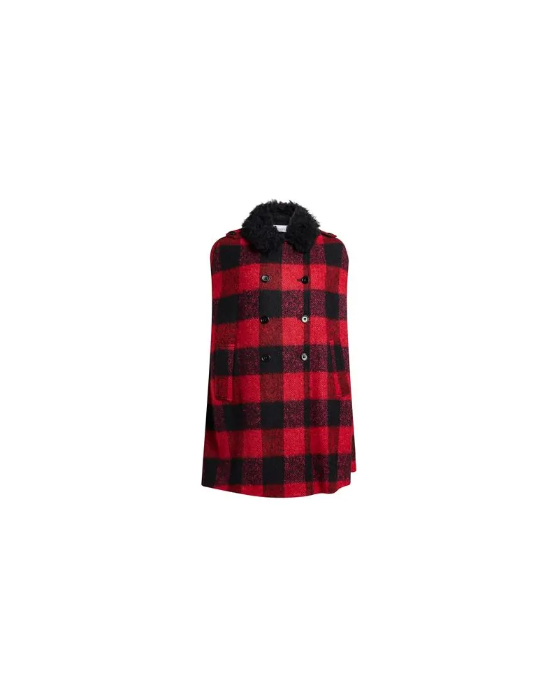 RED Valentino JACKEN & MÄNTEL - Capesauf YOOX.COM Rot