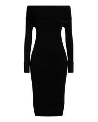 Alpha Studio Midi-Kleid Schwarz