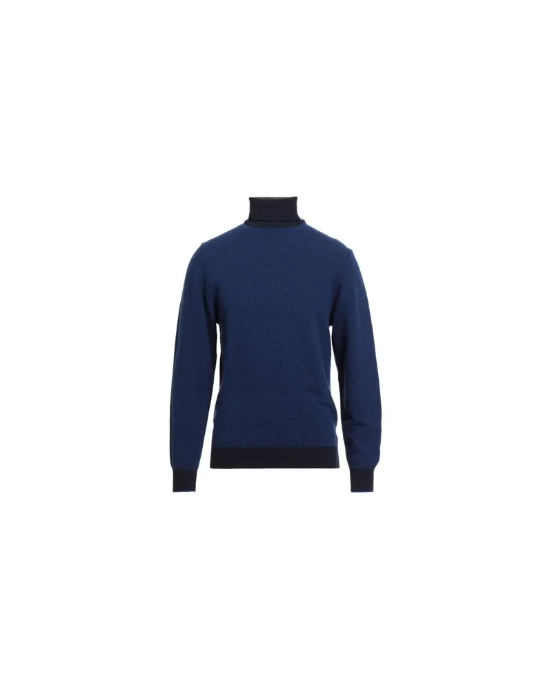 Heritage STRICKWAREN - Rollkragenpulloverauf YOOX.COM Blau