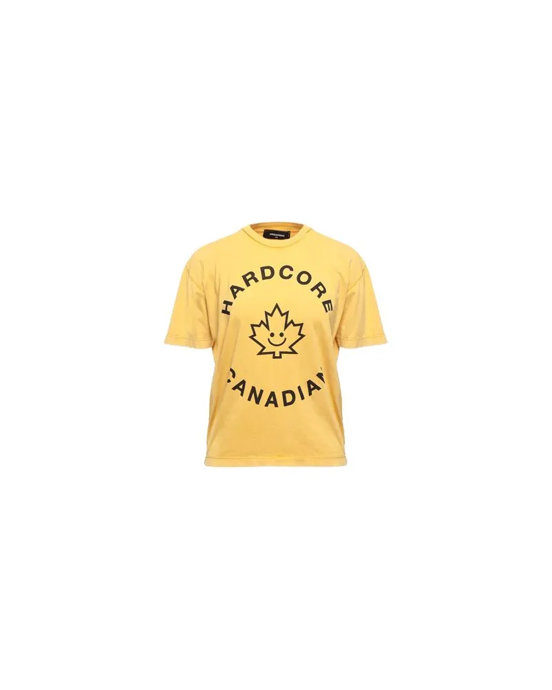 Dsquared2 TOPS - T-shirtsauf YOOX.COM Gelb