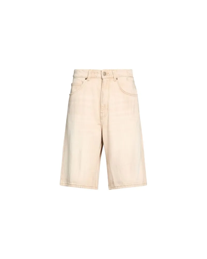 Guess HOSEN & RÖCKE - Jeansshortsauf YOOX.COM Beige