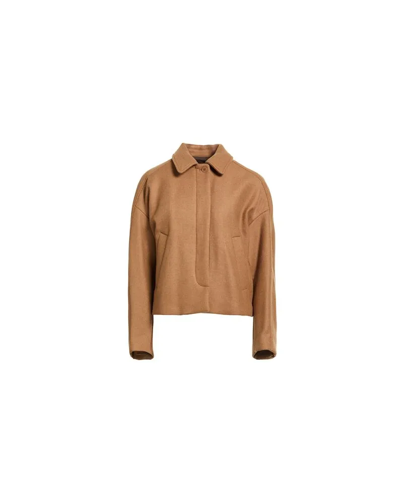 A.P.C. JACKEN & MÄNTEL - Mäntelauf YOOX.COM Kamel