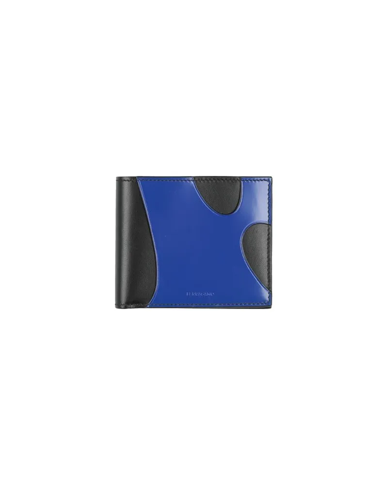Ferragamo Kleinlederwaren - Brieftaschenauf YOOX.COM Blau