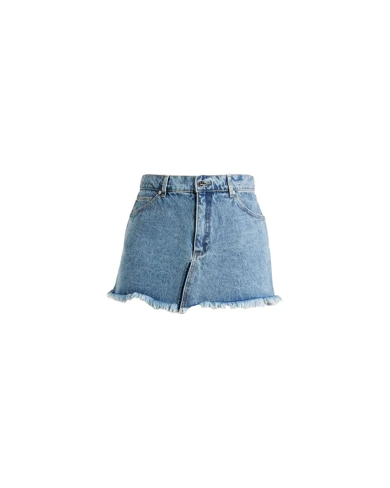 Natasha Zinko HOSEN & RÖCKE - Jeansröckeauf YOOX.COM Blau