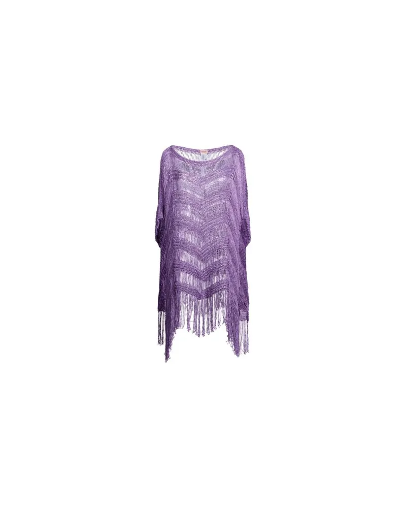 Twin-Set JACKEN & MÄNTEL - Capesauf YOOX.COM Violett