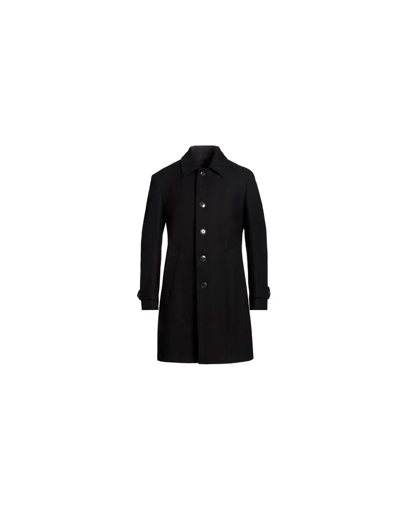 Luigi Bianchi Mantova JACKEN & MÄNTEL - Jacken, Mäntel & Trenchcoatsauf YOOX.COM Schwarz