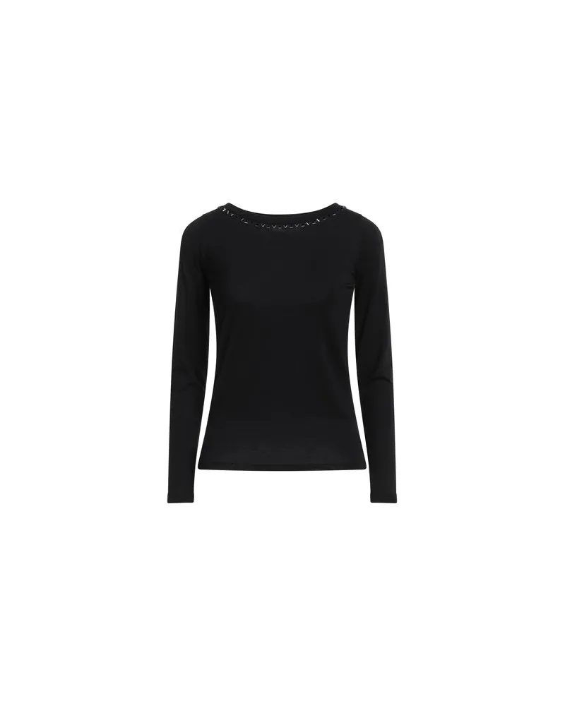 Angelo Marani TOPS - T-shirtsauf YOOX.COM Schwarz