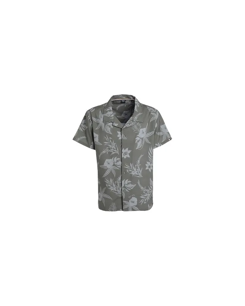 HUGO BOSS TOPS - Hemdenauf YOOX.COM Militärgrün