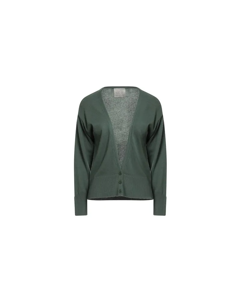 N.O.W. Andrea Rosati Cashmere STRICKWAREN - Strickjackenauf YOOX.COM Grün