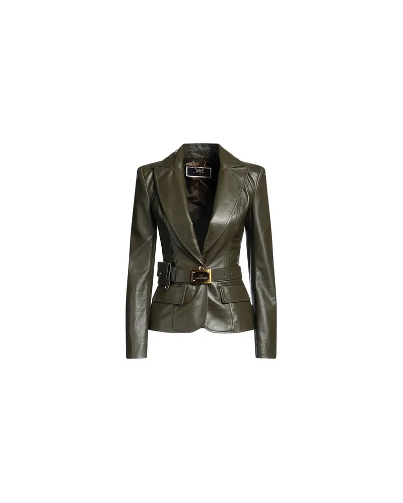 Elisabetta Franchi ANZÜGE und CO-ORDS - Blazersauf YOOX.COM Militärgrün