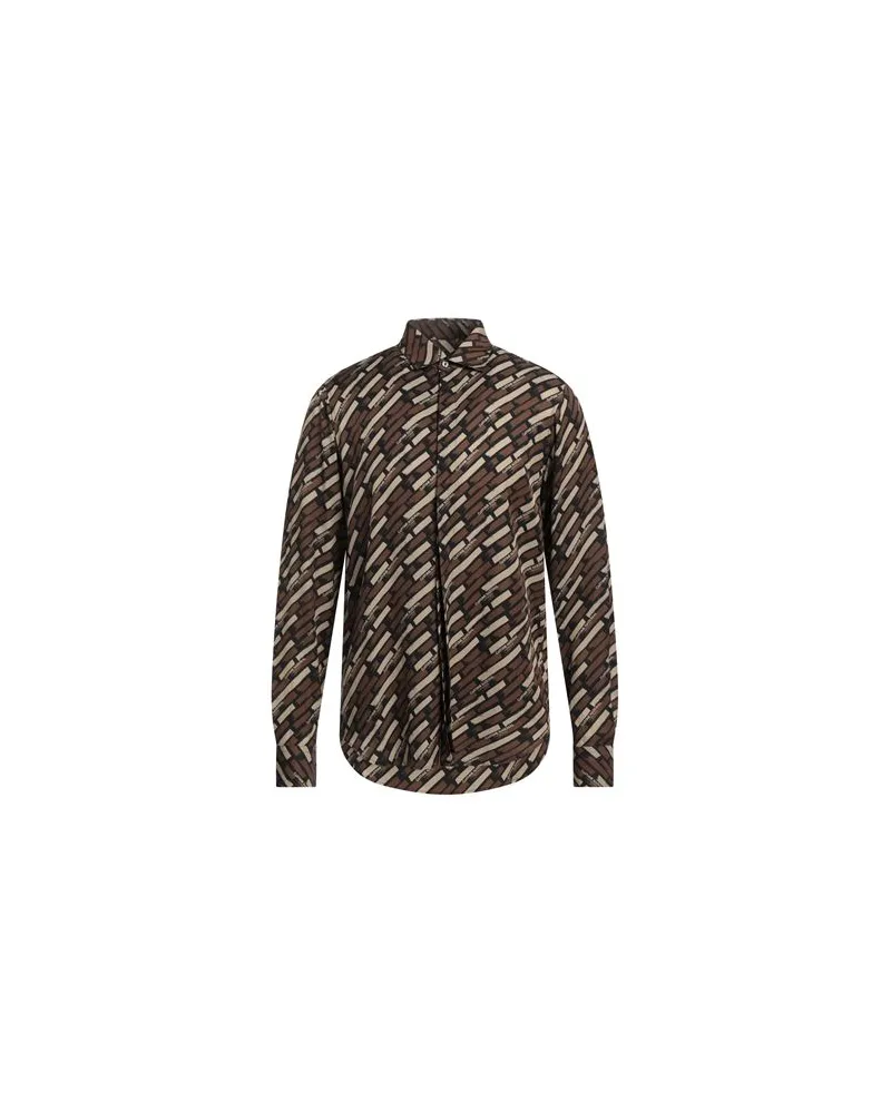 CoSTUME NATIONAL TOPS - Hemdenauf YOOX.COM Braun