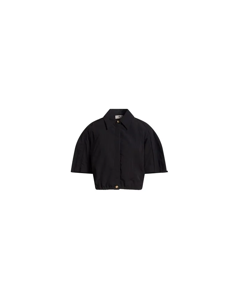 Elisabetta Franchi TOPS - Hemdenauf YOOX.COM Schwarz