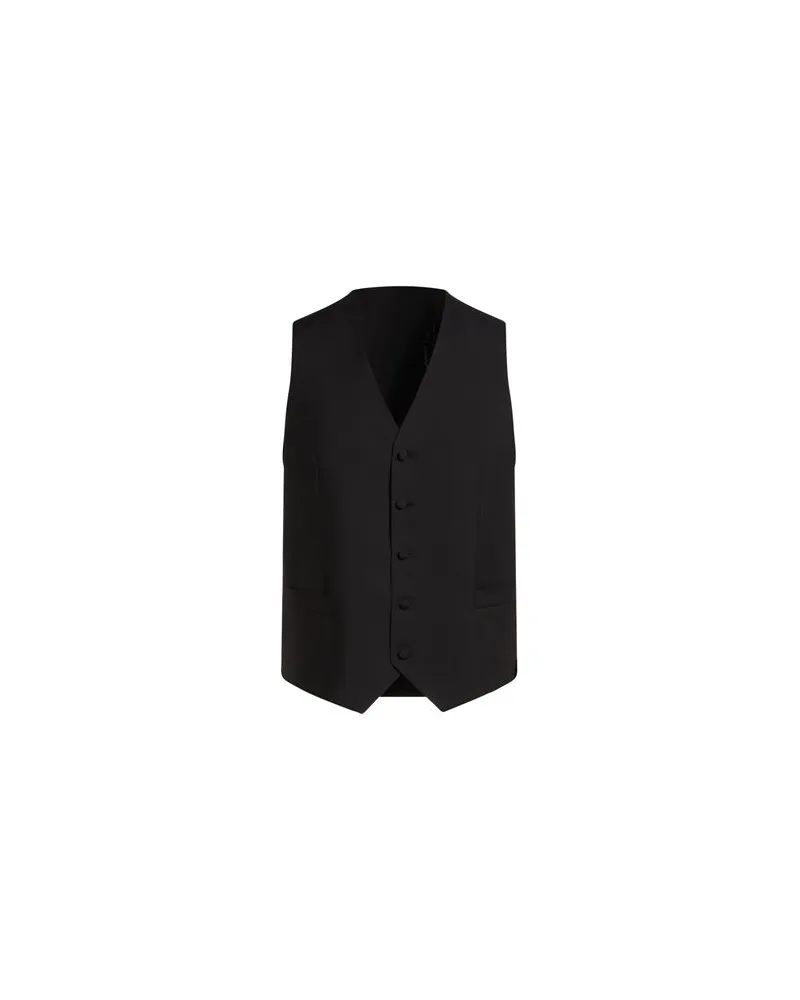 Canali ANZÜGE und CO-ORDS - Couture-Westenauf YOOX.COM Schwarz