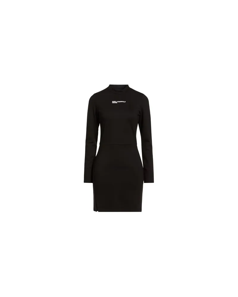 Karl Lagerfeld KLEIDER - Mini-Kleiderauf YOOX.COM Schwarz