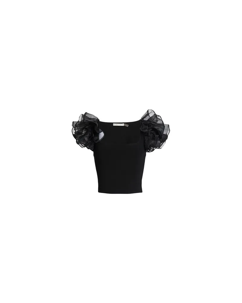 Alice + Olivia TOPS - Topsauf YOOX.COM Schwarz