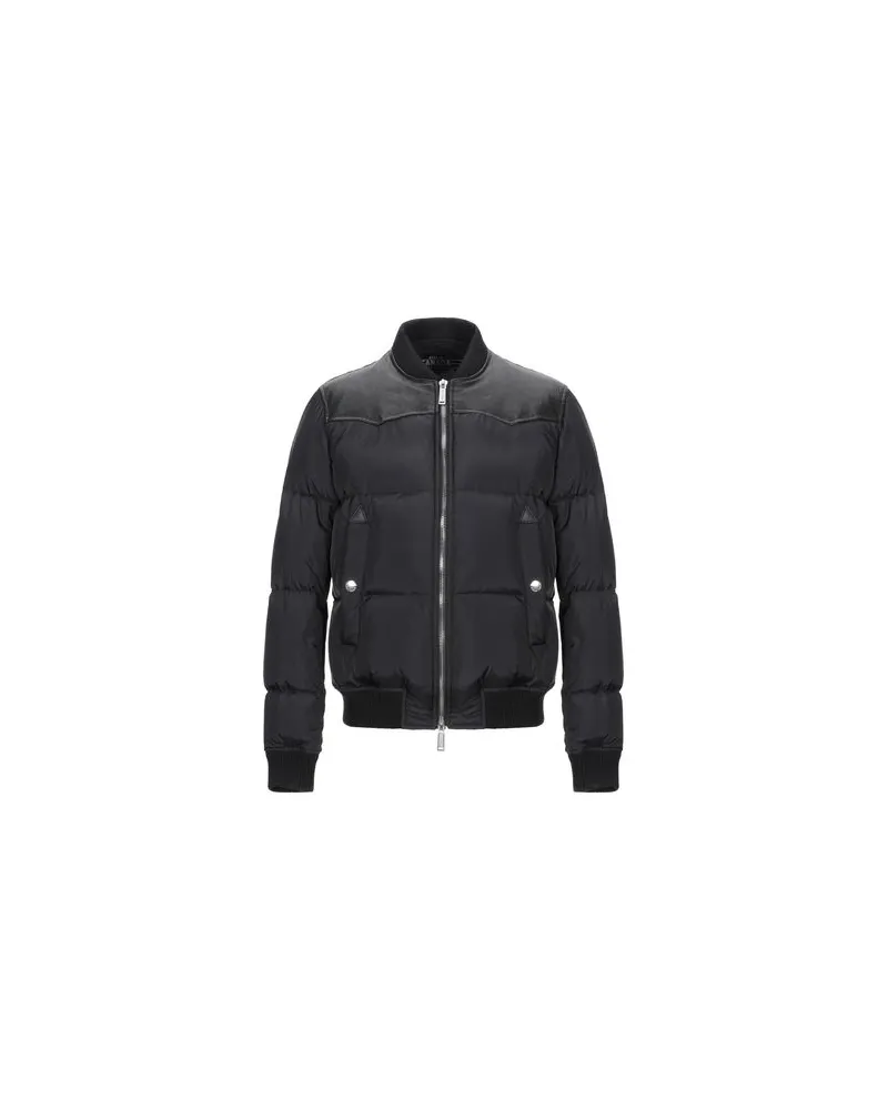 Dsquared2 JACKEN & MÄNTEL - Pufferjacken & Daunenjackenauf YOOX.COM Schwarz