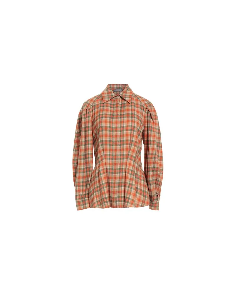 Alberta Ferretti TOPS - Hemdenauf YOOX.COM Orange