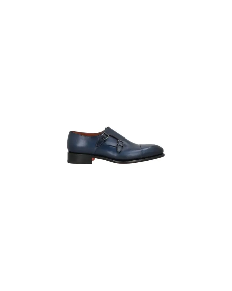 Santoni GOODYEAR - SCHUHE - Mokassinsauf YOOX.COM Blau