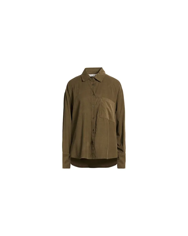 HAVEONE TOPS - Hemdenauf YOOX.COM Militärgrün