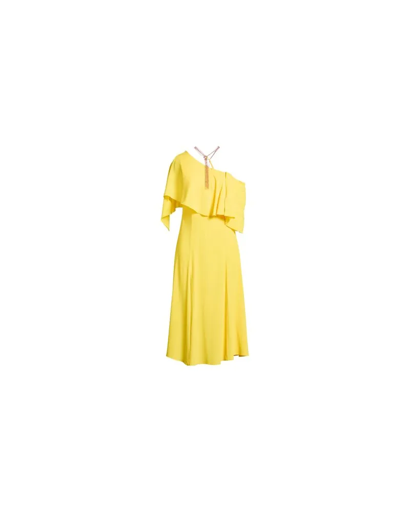 Simona Corsellini KLEIDER - Midi-Kleiderauf YOOX.COM Gelb