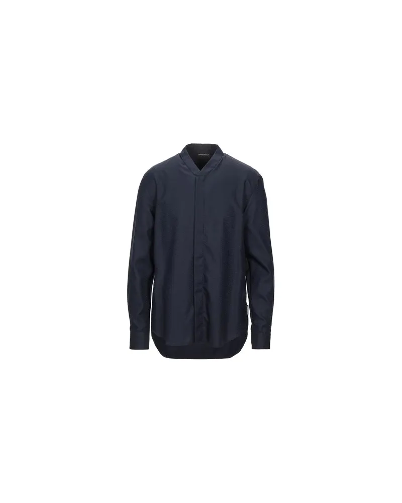 Emporio Armani TOPS - Hemdenauf YOOX.COM Nachtblau