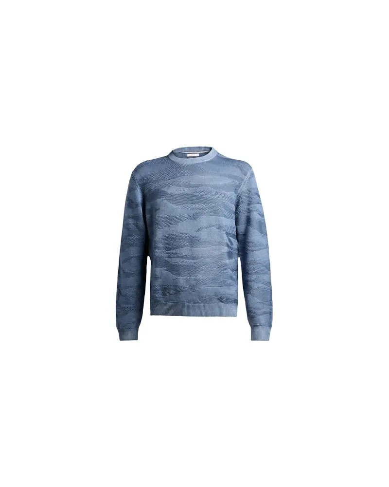 Sun68 STRICKWAREN - Pulloverauf YOOX.COM Taubenblau