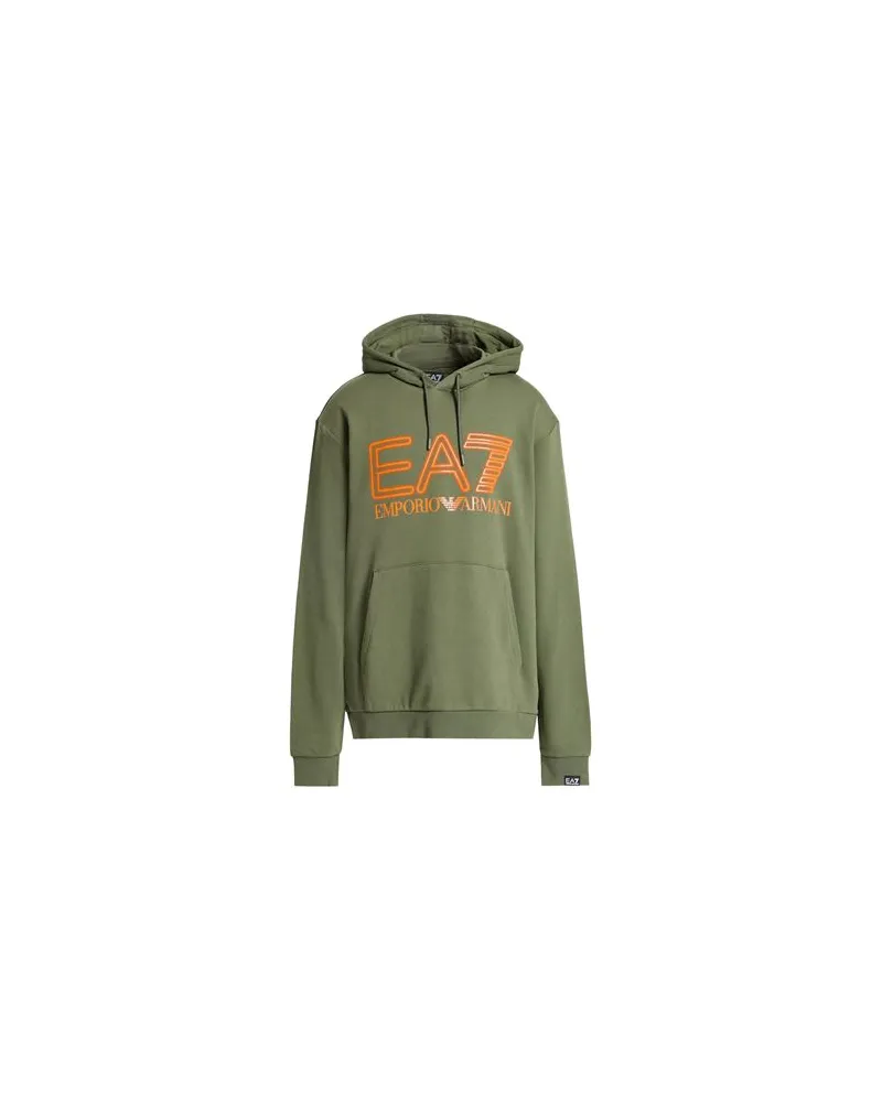 EA7 TOPS - Sweatshirtsauf YOOX.COM Militärgrün