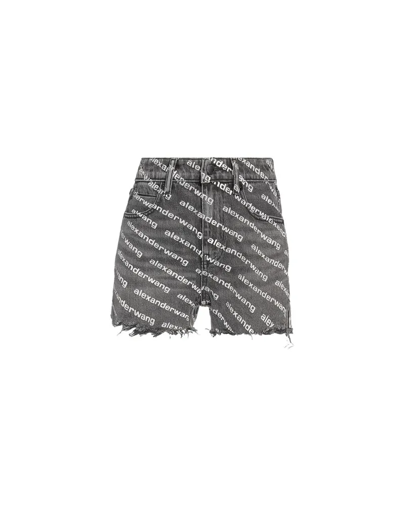 Alexander Wang HOSEN & RÖCKE - Jeansshortsauf YOOX.COM Schwarz
