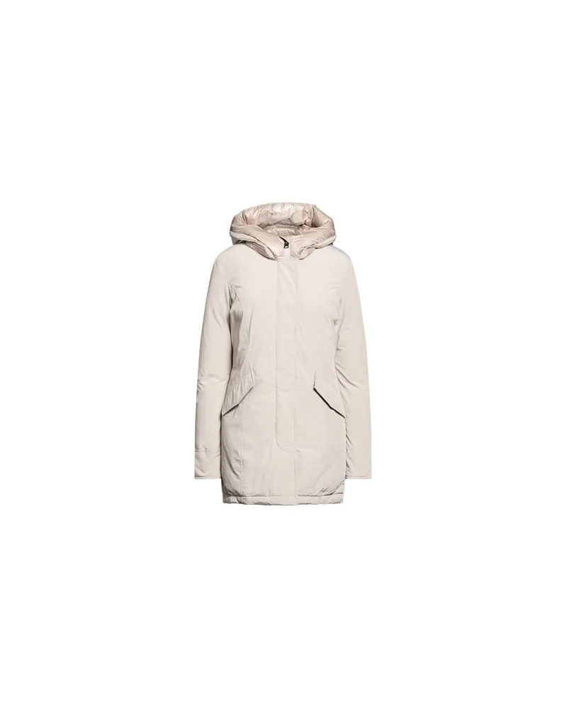 Woolrich LUXURY ARCTIC PARKA   - JACKEN & MÄNTEL - Pufferjacken & Daunenjackenauf YOOX.COM Hellgrau