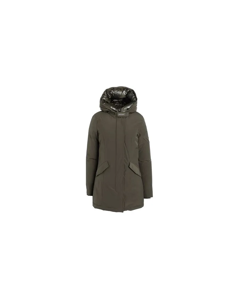 Woolrich LUXURY ARCTIC PARKA   - JACKEN & MÄNTEL - Pufferjacken & Daunenjackenauf YOOX.COM Militärgrün
