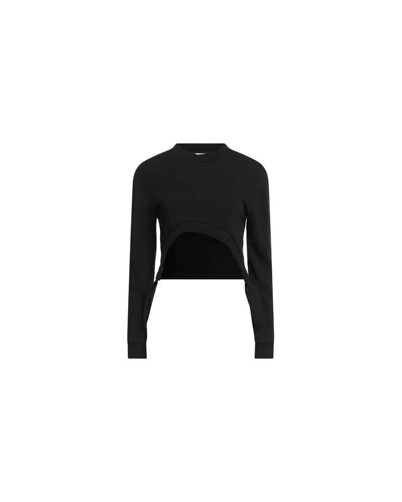 Patrizia Pepe TOPS - Sweatshirtsauf YOOX.COM Schwarz