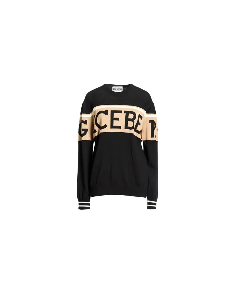 Iceberg STRICKWAREN - Pulloverauf YOOX.COM Schwarz