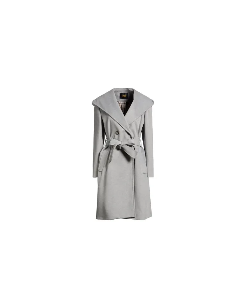 Roberto Cavalli JACKEN & MÄNTEL - Mäntelauf YOOX.COM Hellgrau