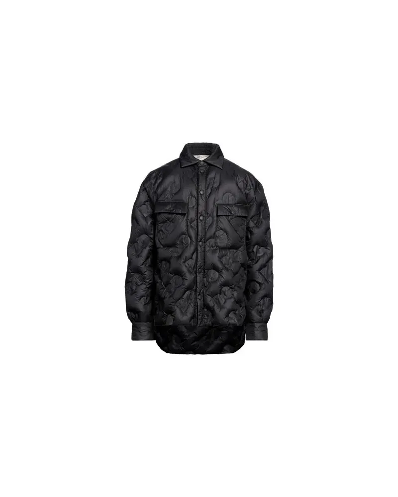 Dolce & Gabbana JACKEN & MÄNTEL - Pufferjacken & Daunenjackenauf YOOX.COM Schwarz