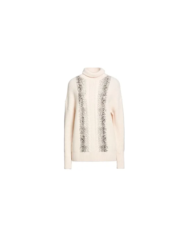 Max Mara STRICKWAREN - Rollkragenpulloverauf YOOX.COM Cremeweiß