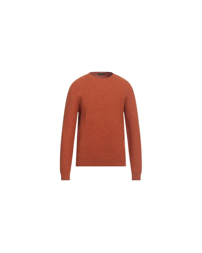Zanone STRICKWAREN - Pulloverauf YOOX.COM Rostrot
