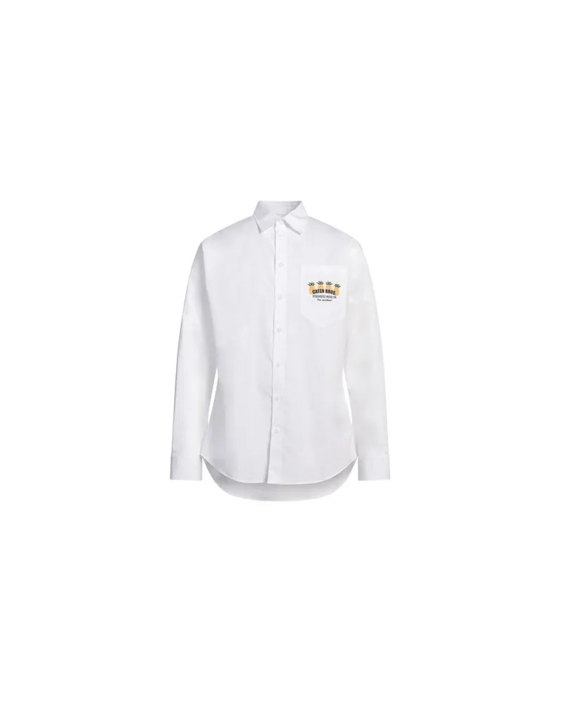 Dsquared2 TOPS - Hemdenauf YOOX.COM Weiß
