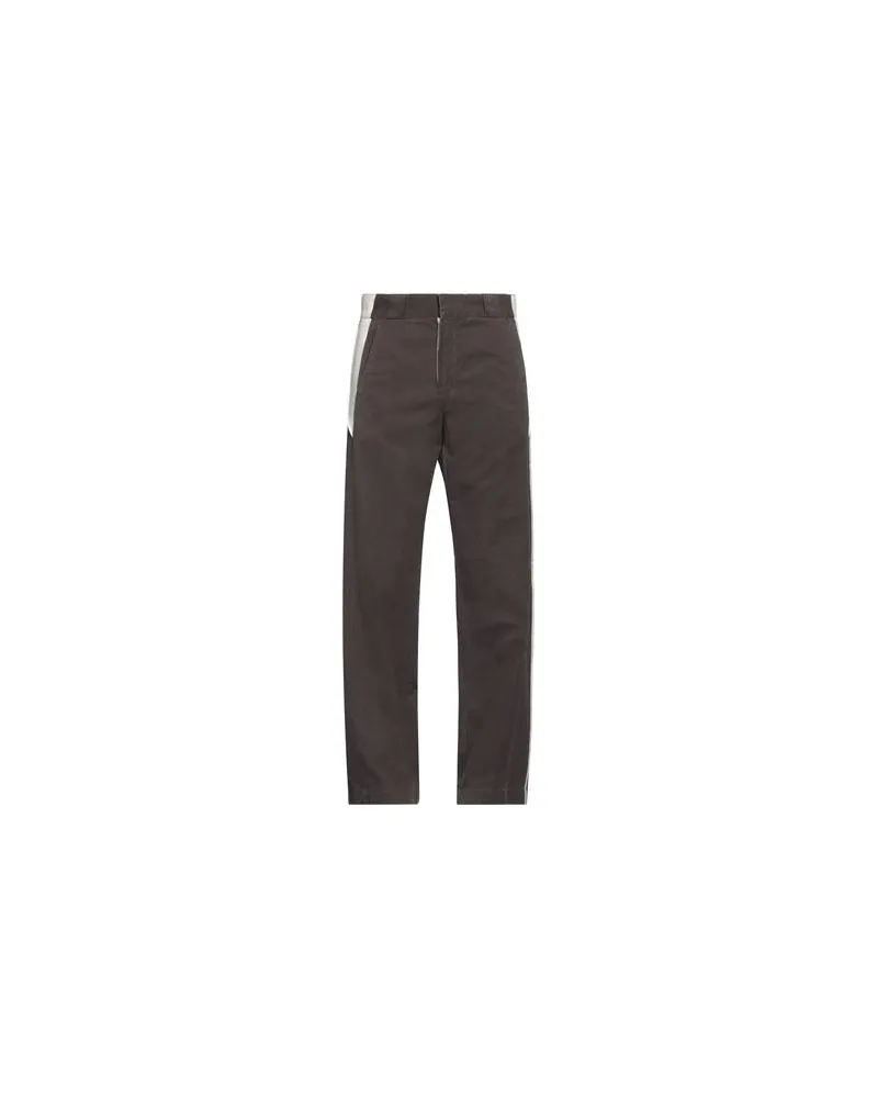 Heron Preston HOSEN & RÖCKE - Hosenauf YOOX.COM Dunkelbraun