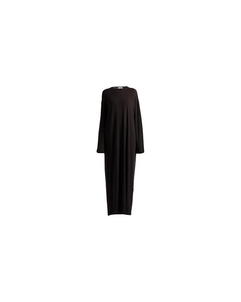 HACHE KLEIDER - Maxi-Kleiderauf YOOX.COM Dunkelbraun