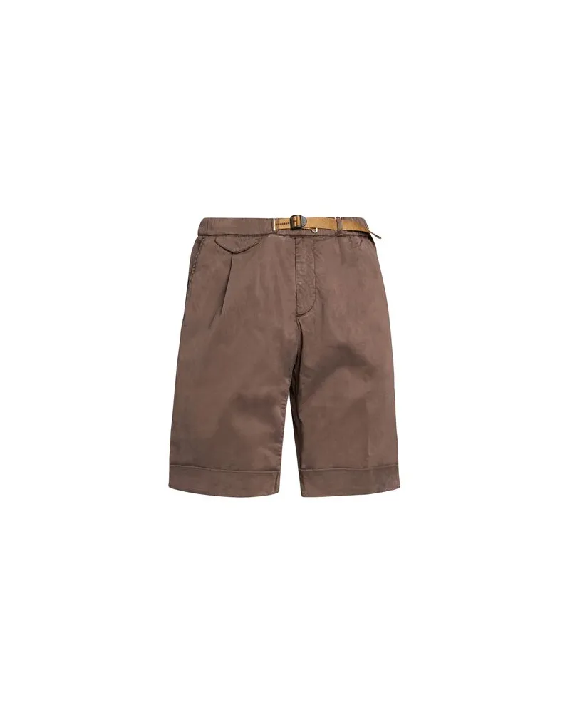 PLAN C HOSEN & RÖCKE - Shorts & Bermudashortsauf YOOX.COM Schokobraun