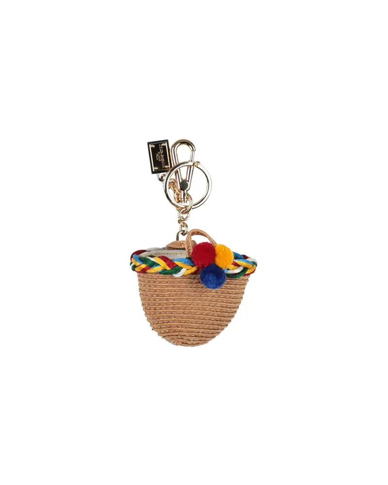 Dolce & Gabbana Kleinlederwaren - Schlüsselanhängerauf YOOX.COM Kamel