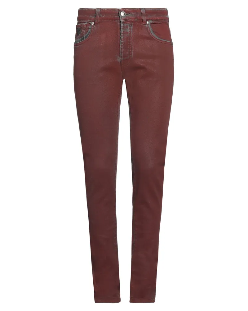 John Richmond Jeanshose Bordeaux